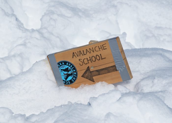 panneau avalanche school