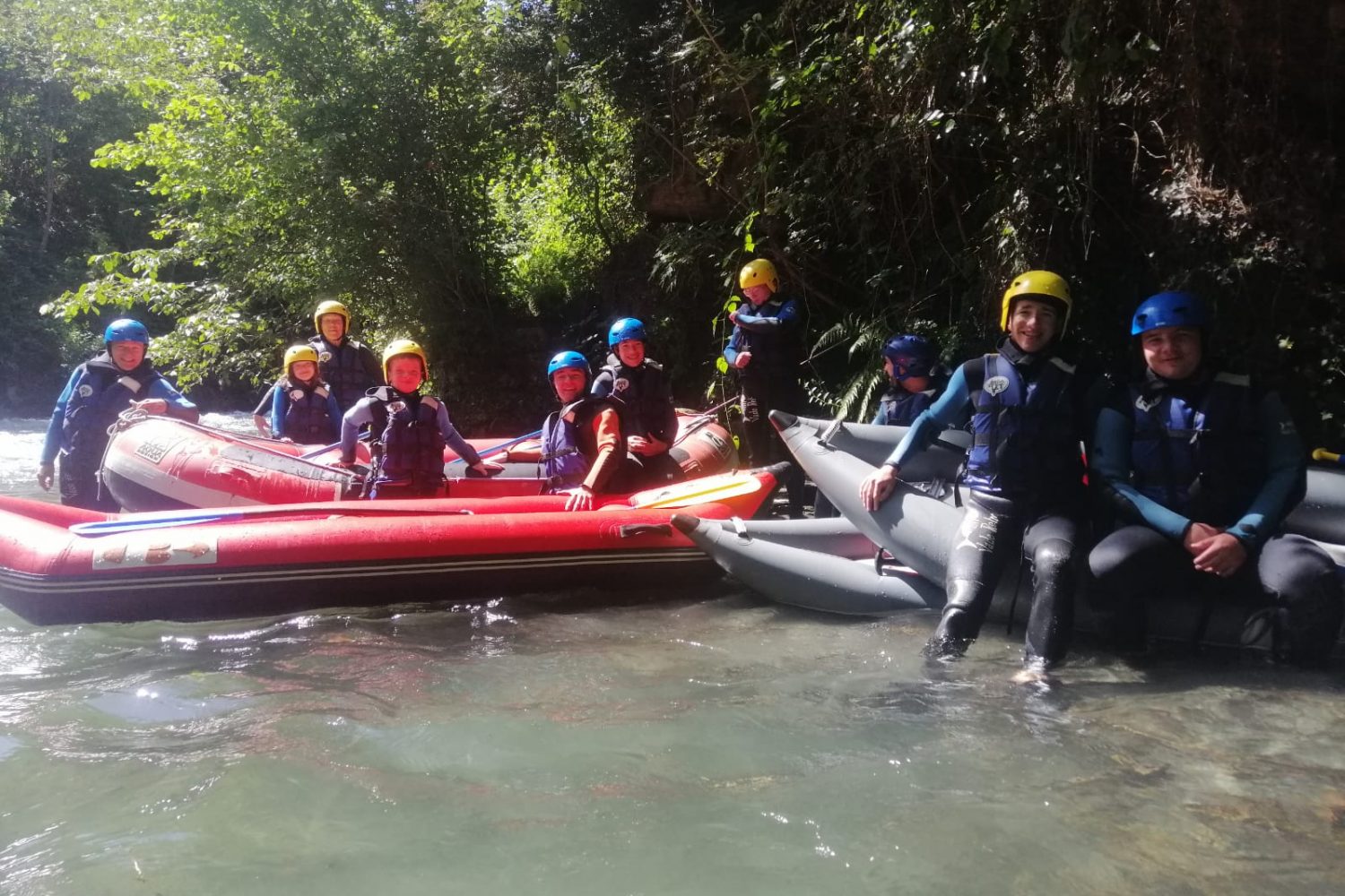 pause descente eaux vives Pyrénées