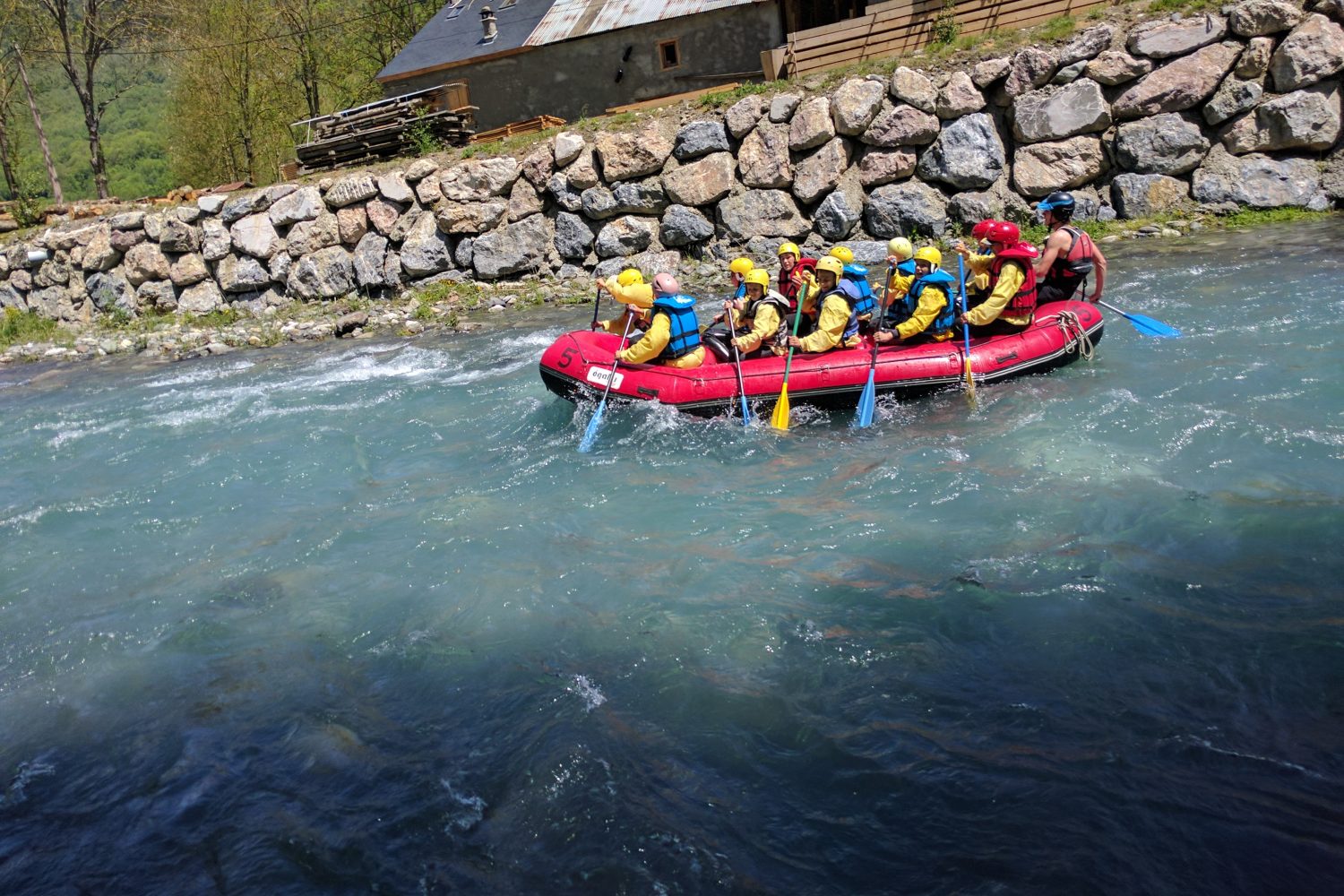 Rafting sur la Neste d'Aure