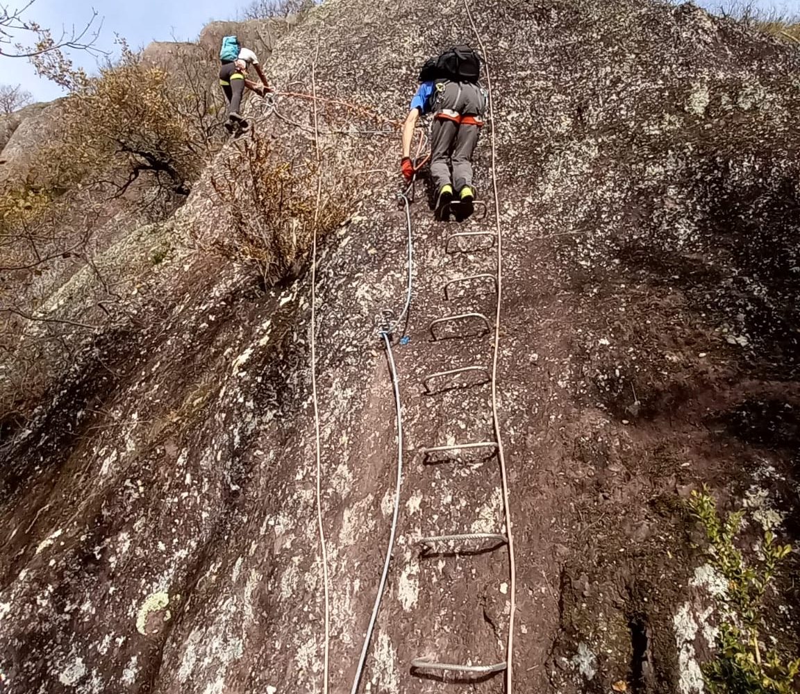 echelle via ferrata vallée d'Aure