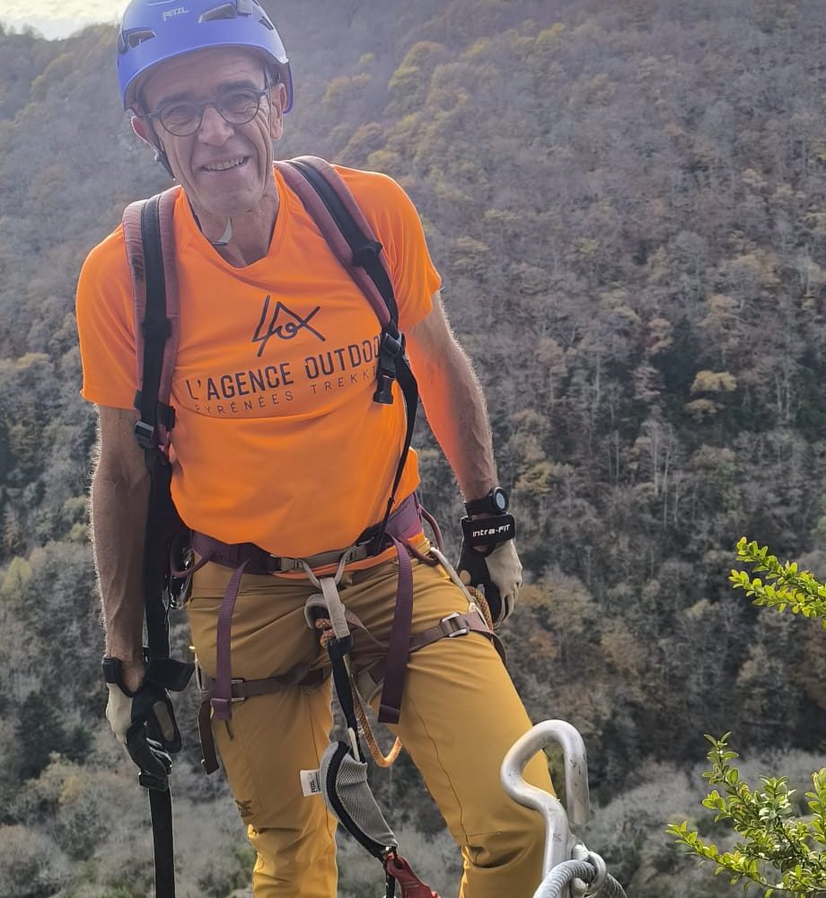 fin de via ferrata à Camous