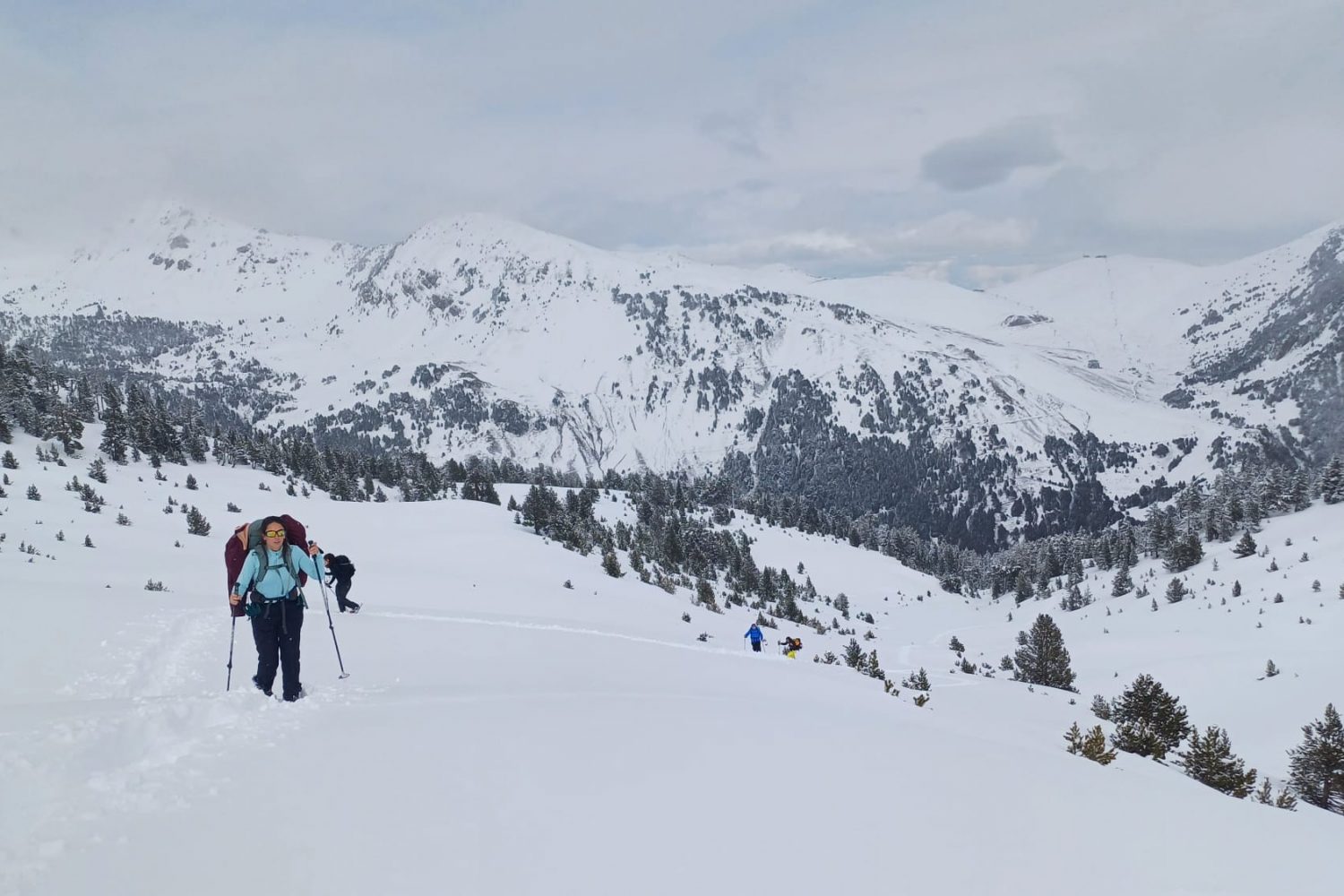 raquettes au Néouvielle