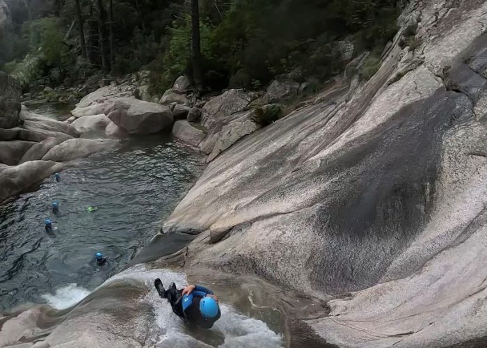 toboggan canyoning corse