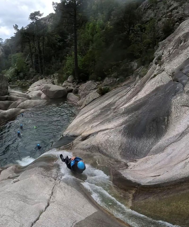 toboggan canyoning corse